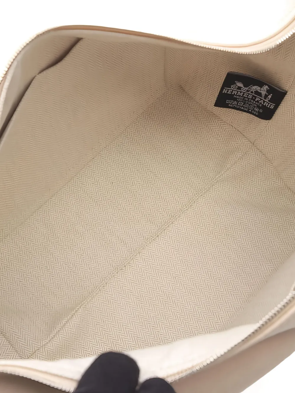 Pre-owned Hermes 2010s Bride-a-brac Gm Tote Bag In Neutral