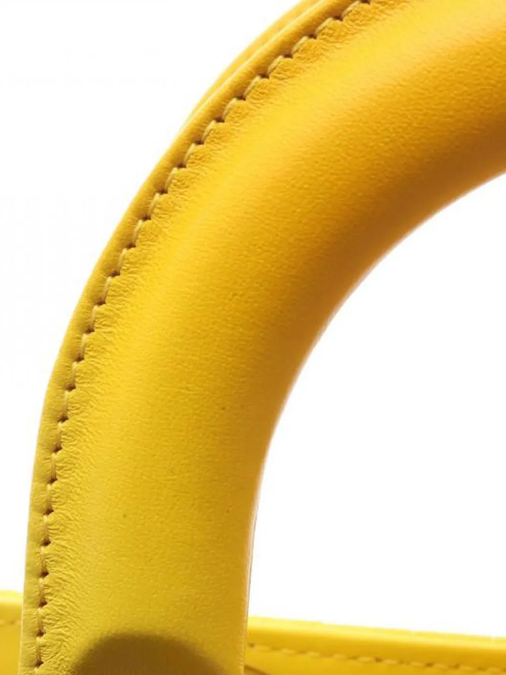 Pre-owned Dior 2010s Lady  Canage Tote Bag In Yellow