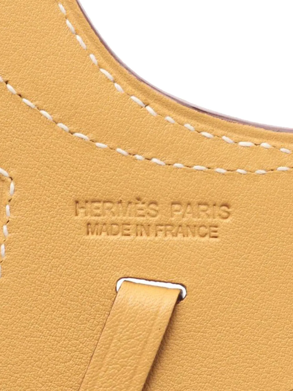 Pre-owned Hermes 2010s Paddock Sailor Bag Charm In Brown