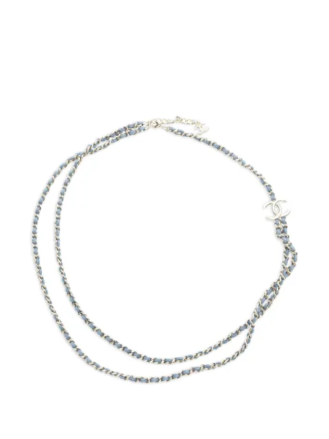 CHANEL Pre-Owned Coco Mark chain belt