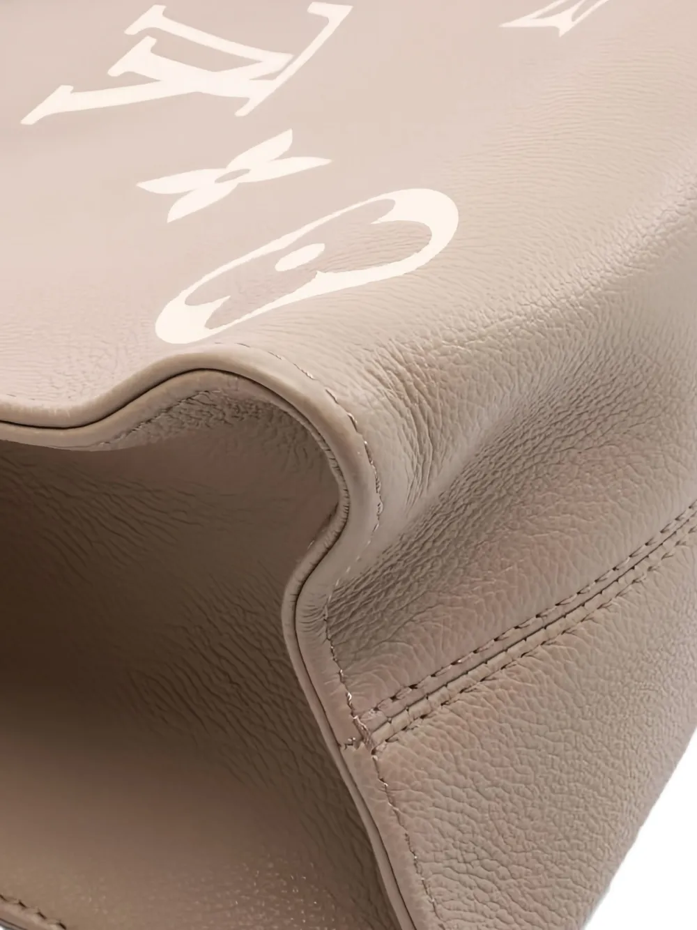 Pre-owned Louis Vuitton Onthego Mm Tote Bag In Neutral