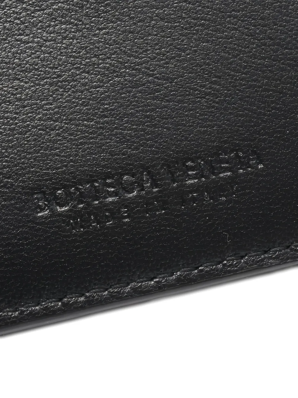 Pre-owned Bottega Veneta Maxi Intrecciato Coin Purse In Black