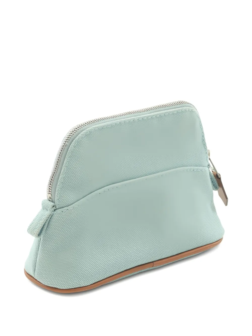 Pre-owned Hermes 2020s Mini Bolide Pouch Bag In Blue