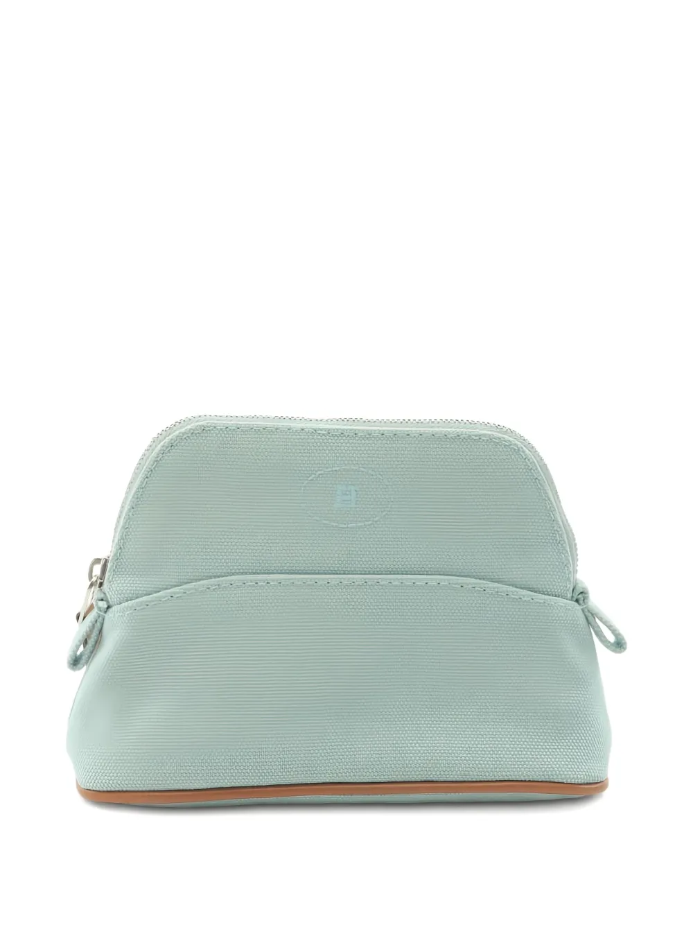 Pre-owned Hermes 2020s Mini Bolide Pouch Bag In Blue