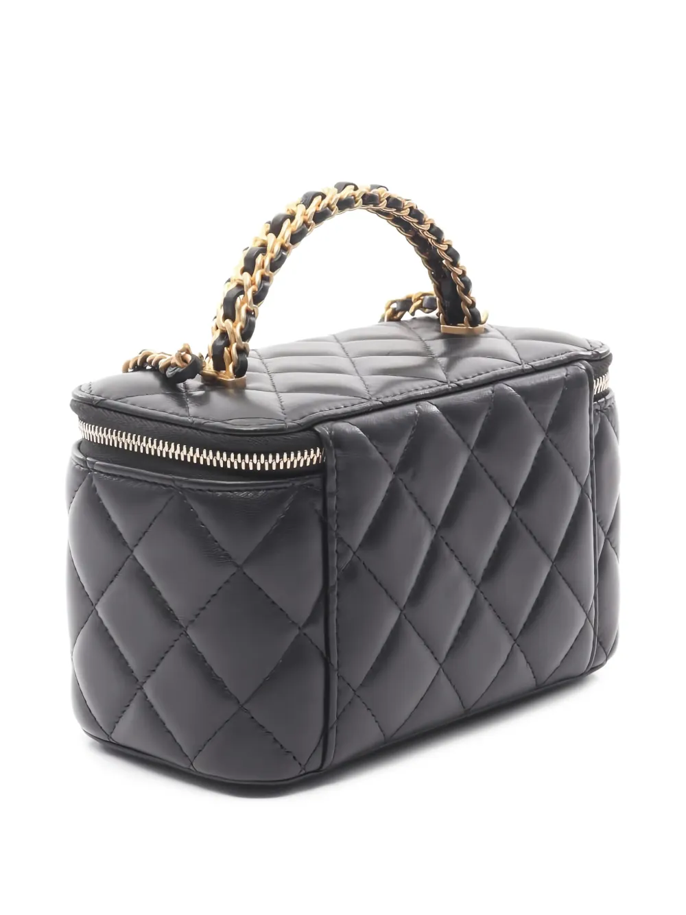 CHANEL Pre-Owned diamond-quilted two-way vanity bag | Pre-Owned | Image 2