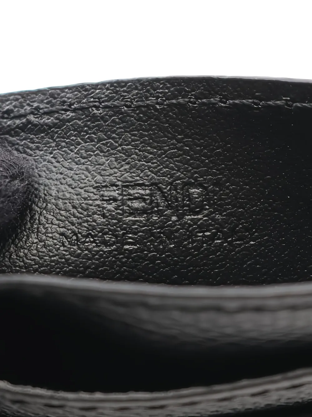 Fendi Pre-Owned 2020s Zucca pasjeshouder met logoprint Zwart