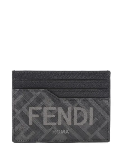 Fendi Pre-Owned tarjetero con logo Zucca estampado 2020