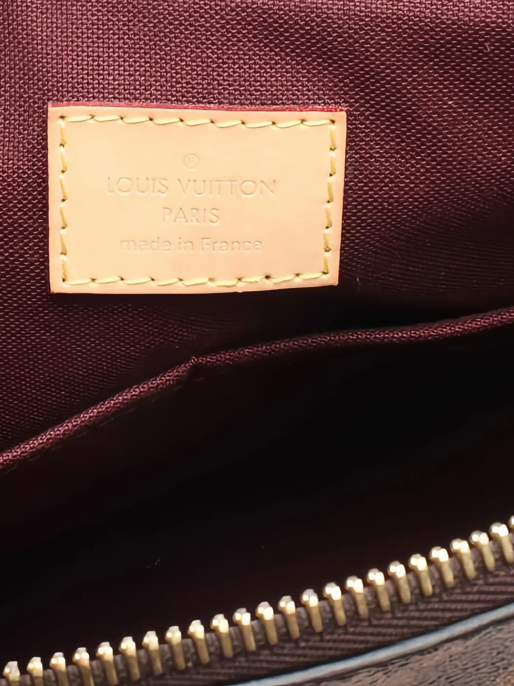 Pre-owned Louis Vuitton Rivoli Mm Two-way Handbag In Brown