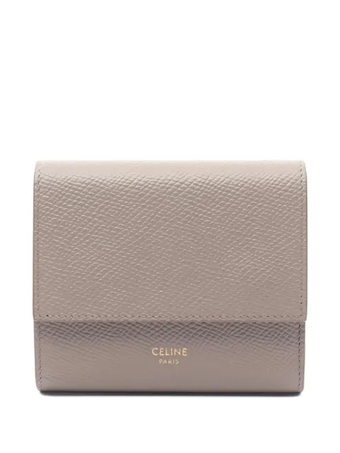 Celine Pre-Owned small tri-fold leather wallet