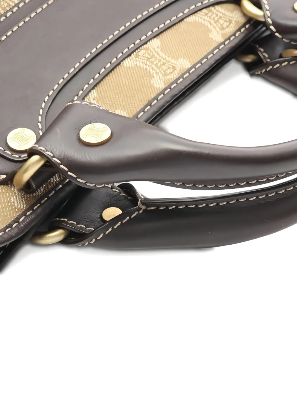 Pre-owned Celine 2000s Boogie Tote Bag In Neutral