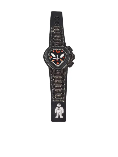 Walter Van Beirendonck beaded-appliqué bracelet