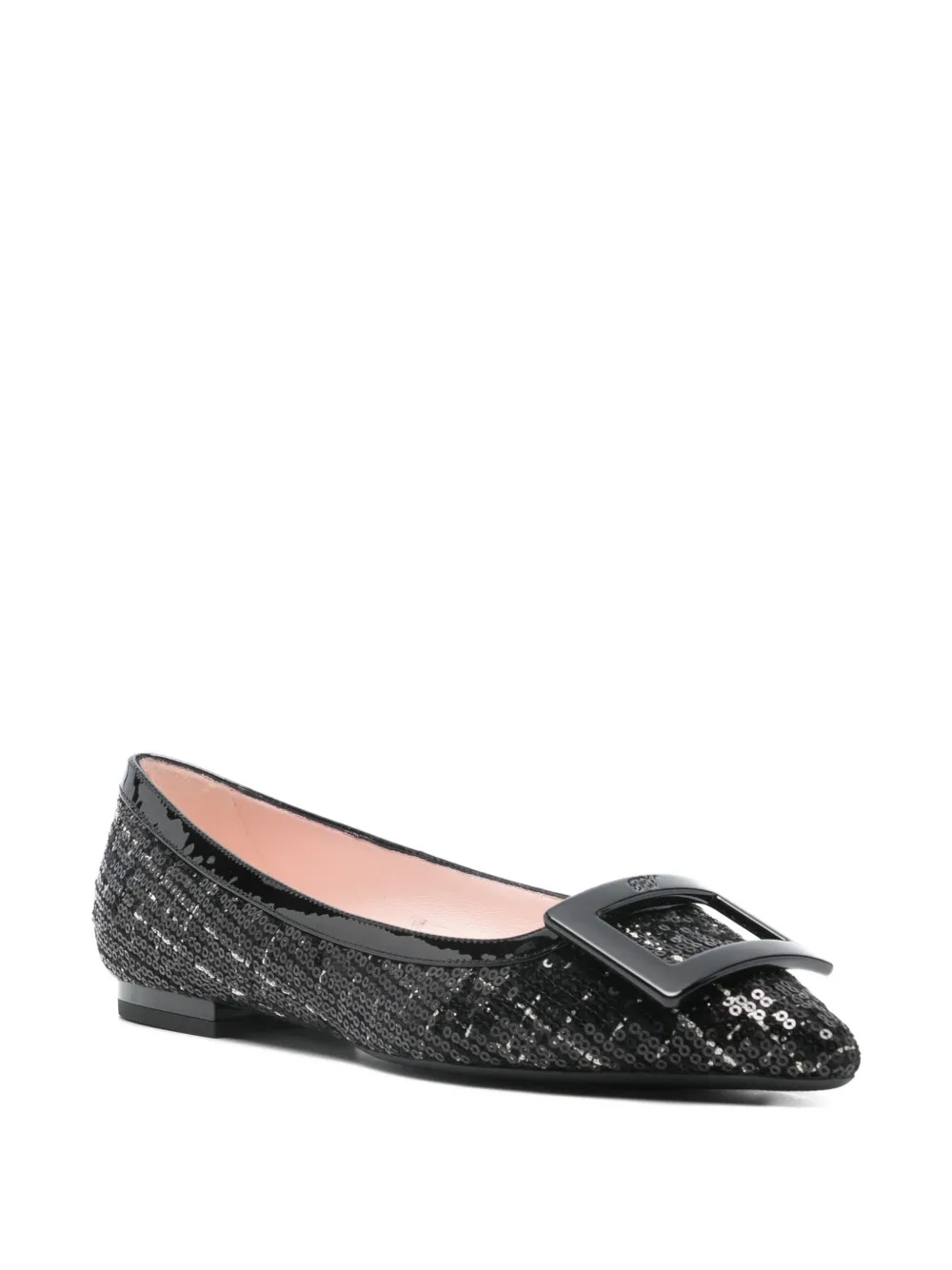 Roger Vivier flats con detalle de hebilla | Image 2