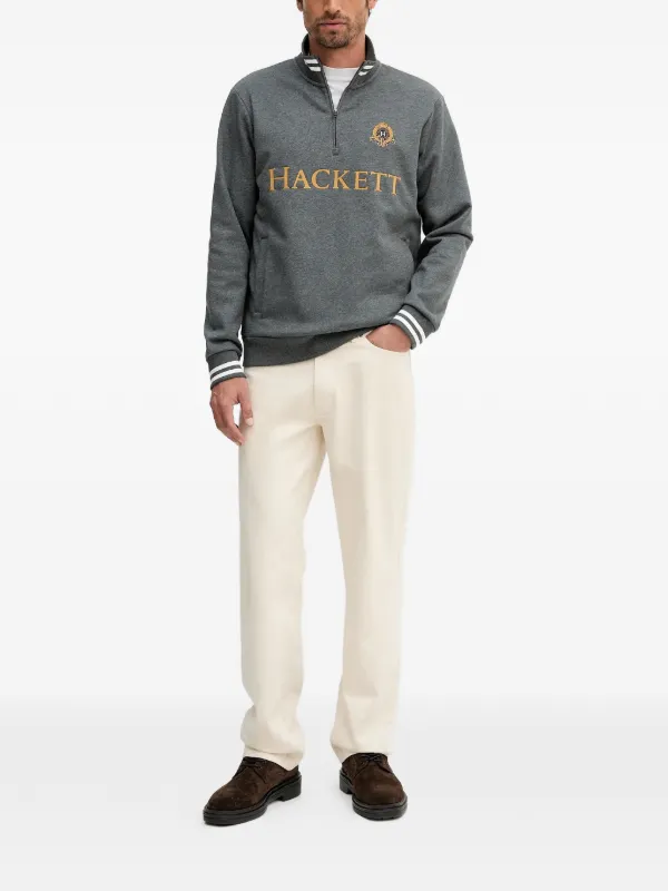Hackett London half-zip Sweatshirt | Grey | FARFETCH