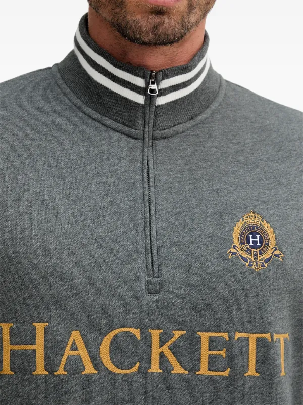 Hackett London half-zip Sweatshirt | Grey | FARFETCH
