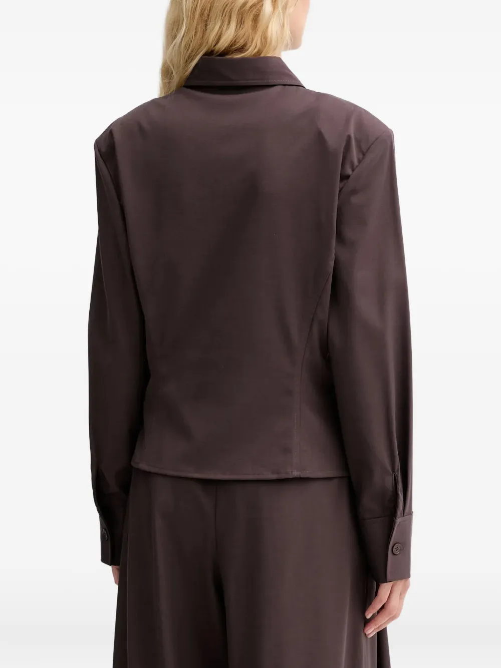  Isabelle Blanche Button-up Shirt - Brown 