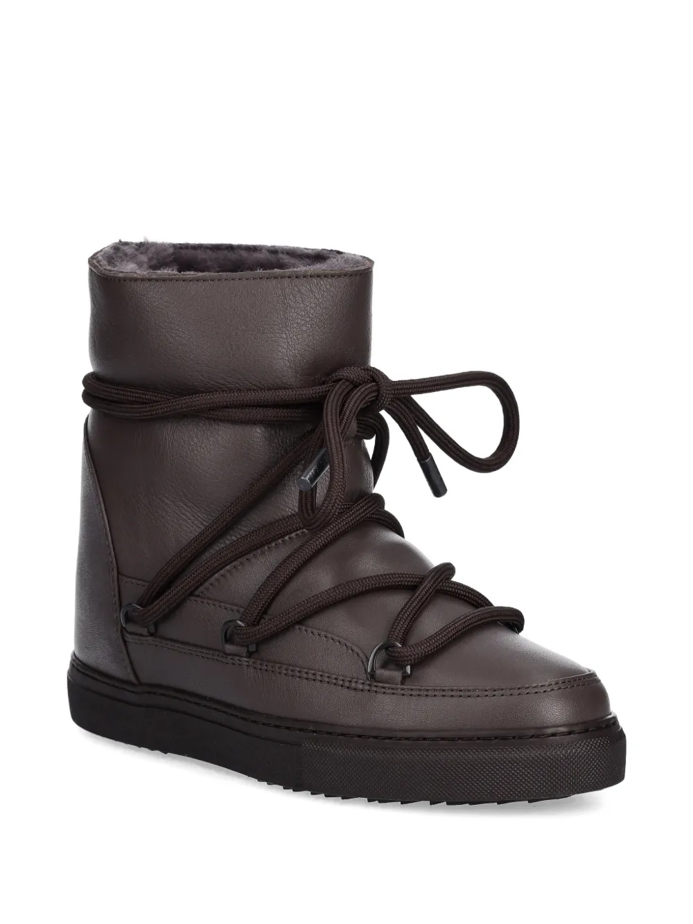 Inuikii 40mm Lace-up Boots In Brown