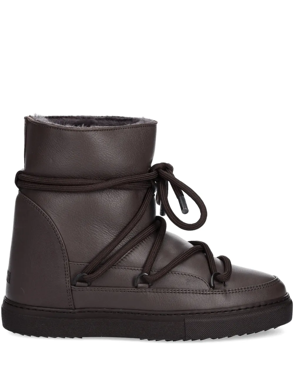 Inuikii 40mm Lace-up Boots In Brown