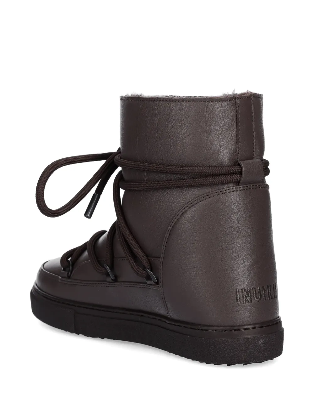 Inuikii 40mm Lace-up Boots In Brown