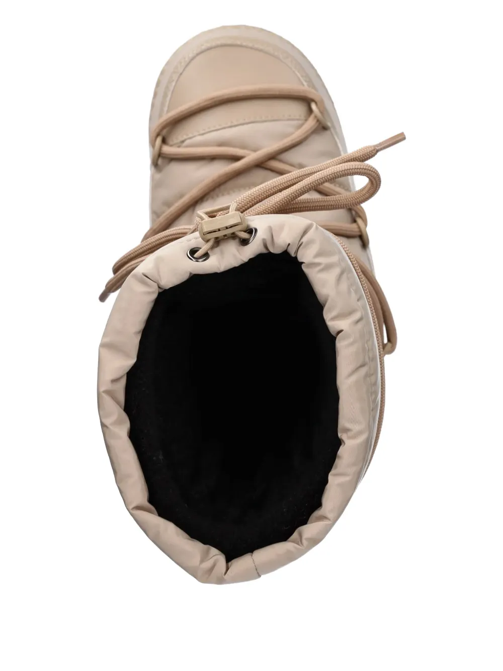 Inuikii Quilted Lace-up Boots In Neutral