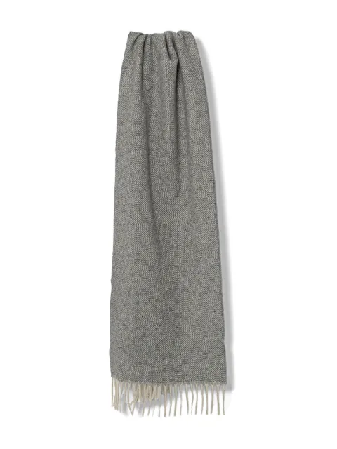 Hackett mascada con flecos en el borde