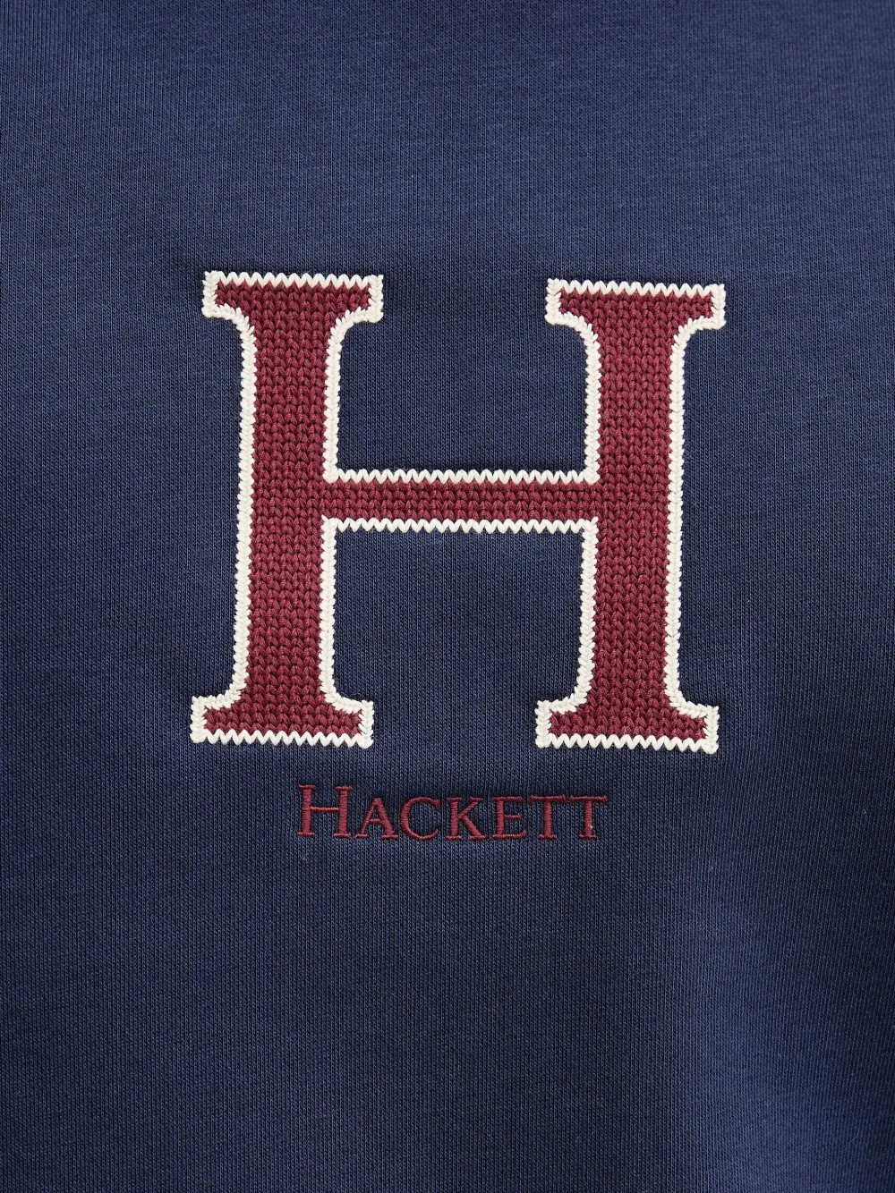 Hackett London Sweater met ronde hals Blauw