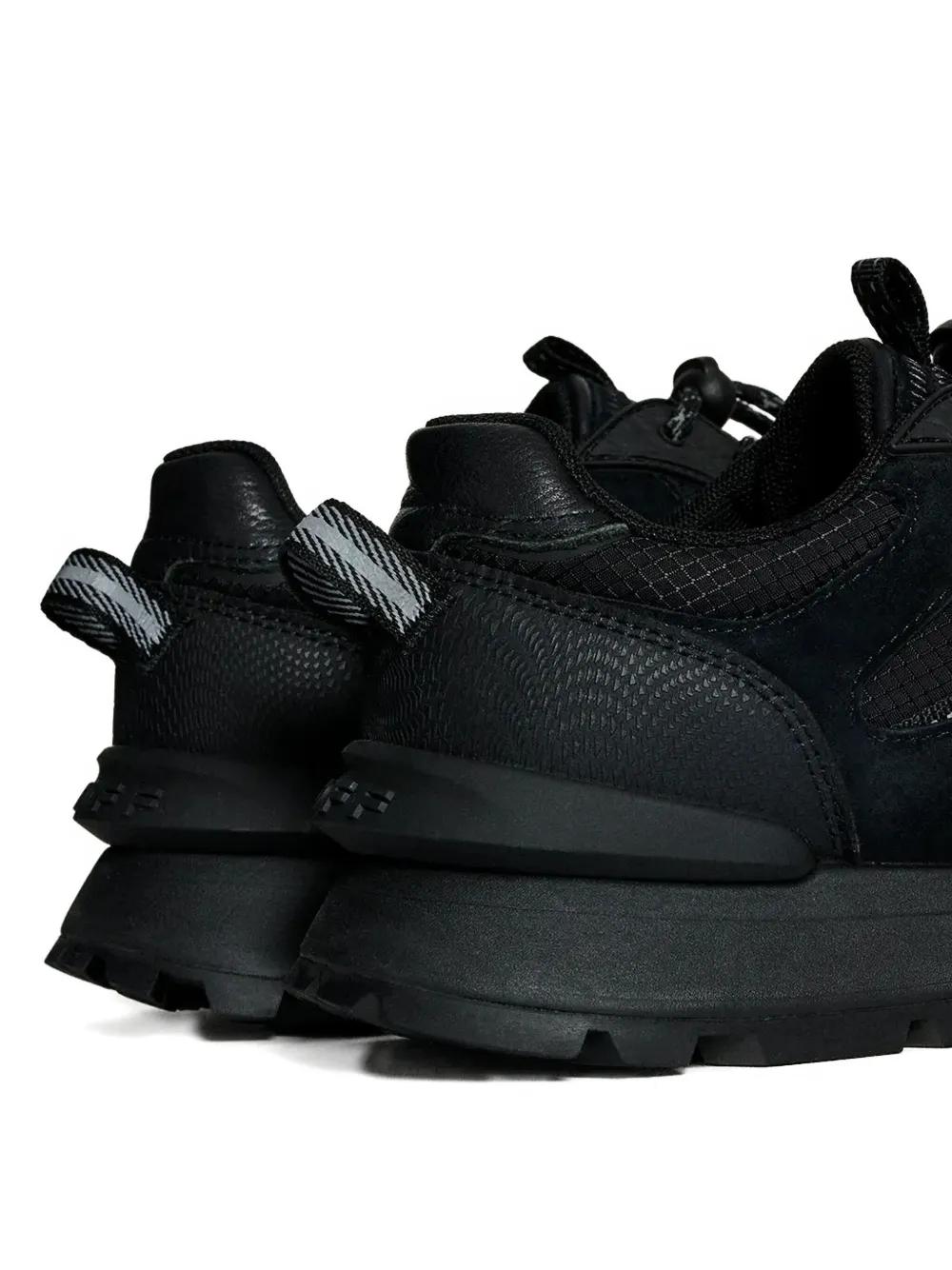 Hoff City Of Road sneakers met suède vlakken Zwart