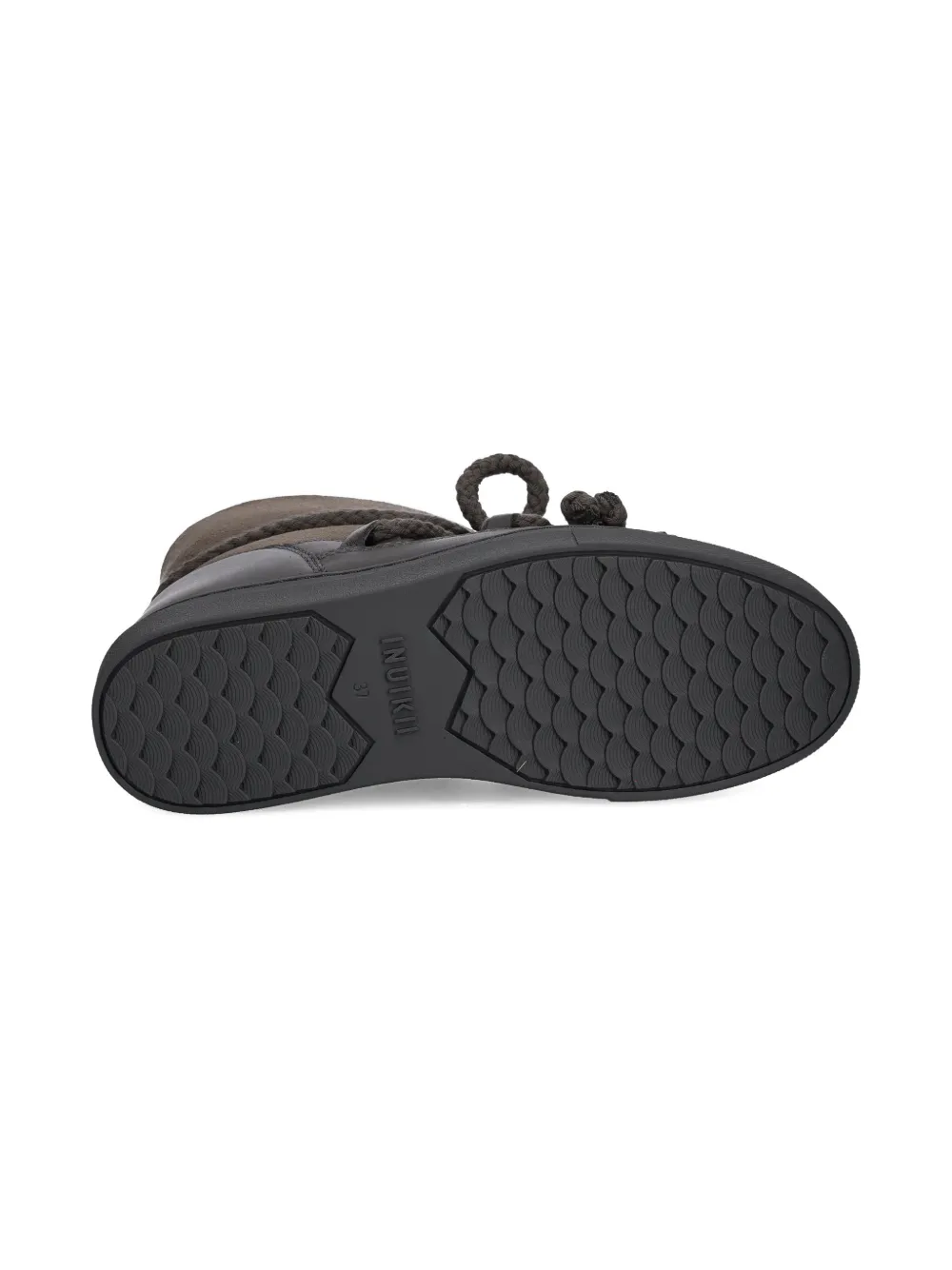 Inuikii Laarzen met touwdetail Grijs