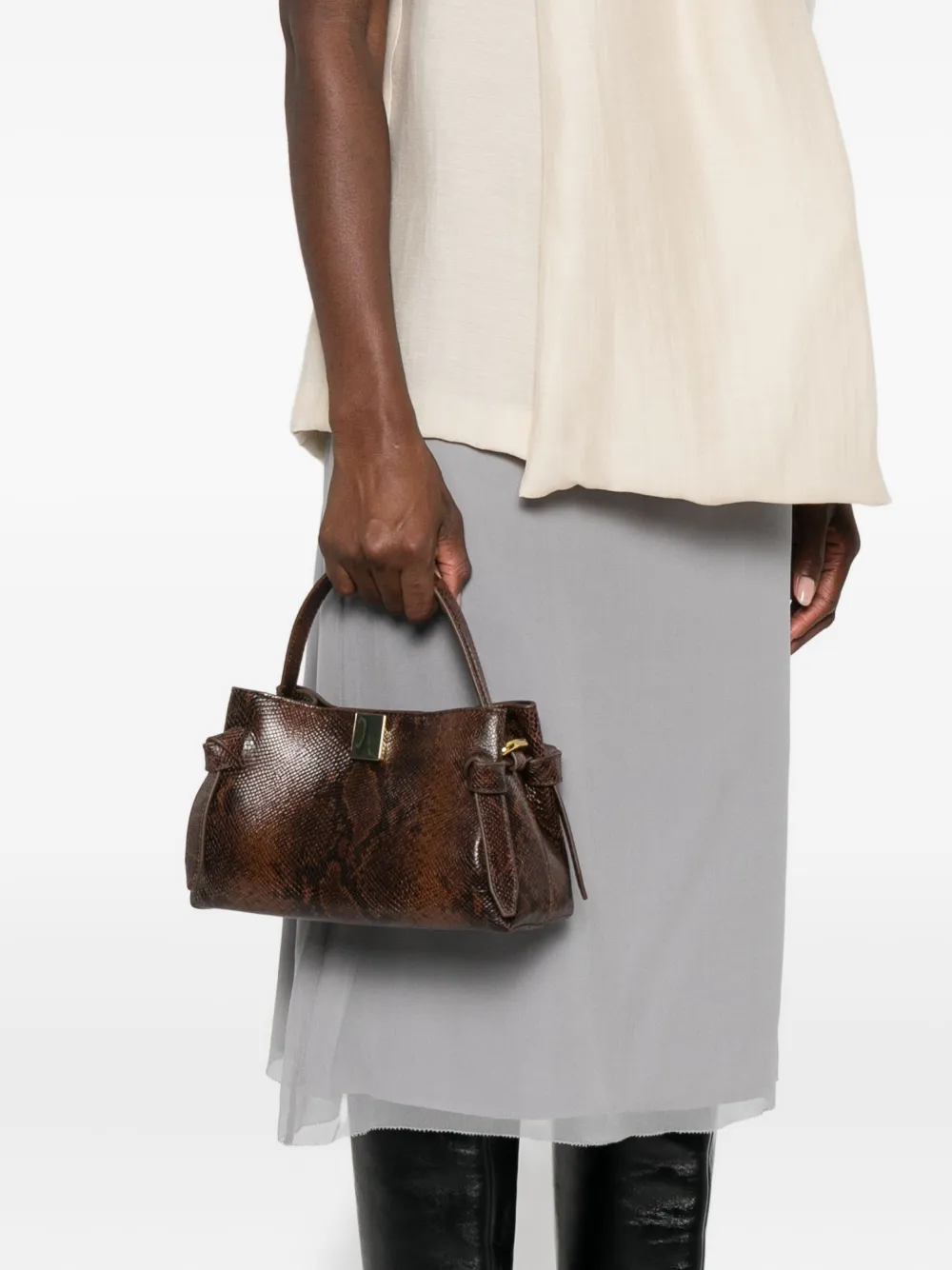 Yuzefi Gyoza shoulder bag - Bruin