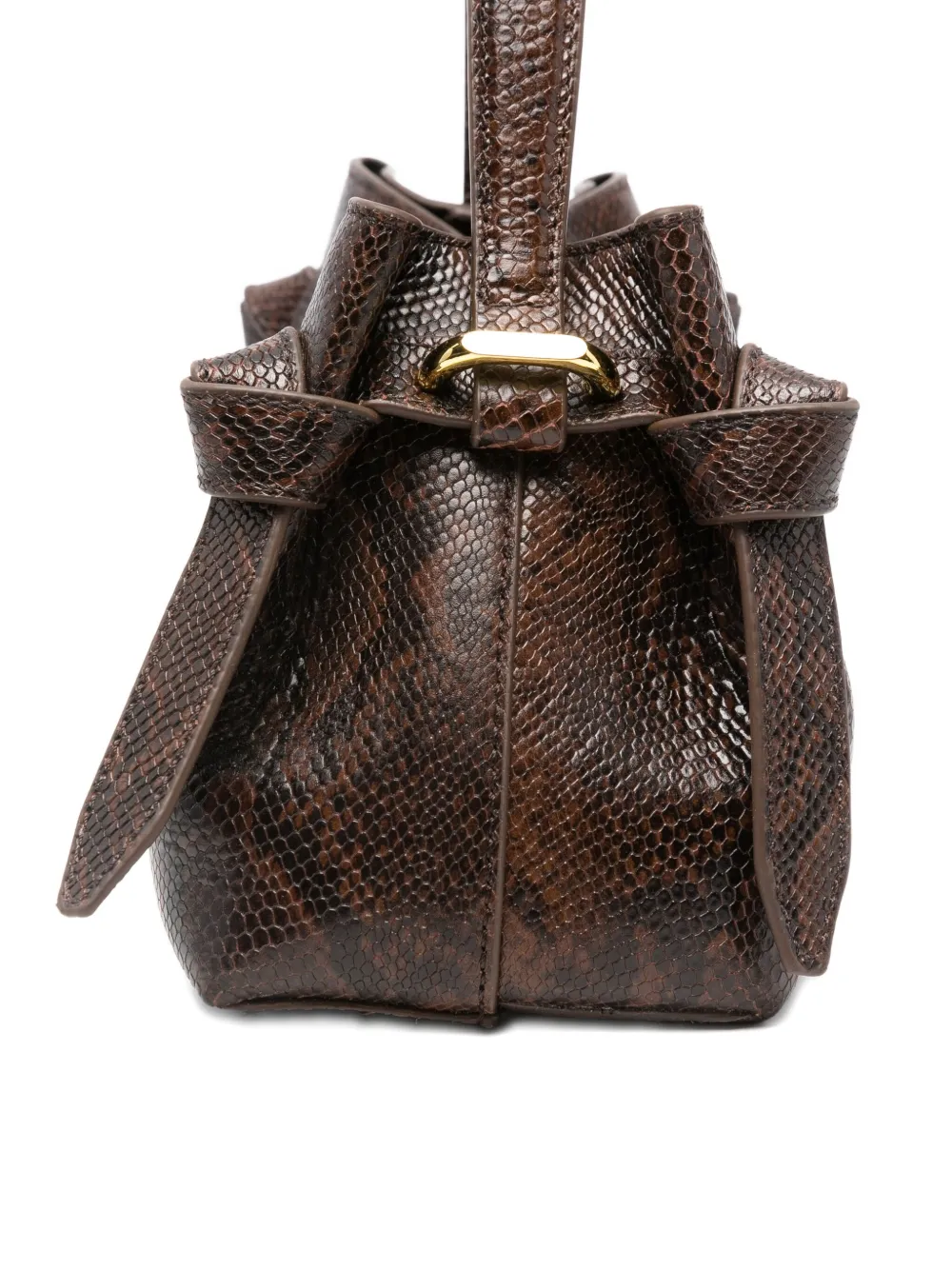 Yuzefi Gyoza Shoulder Bag In Brown