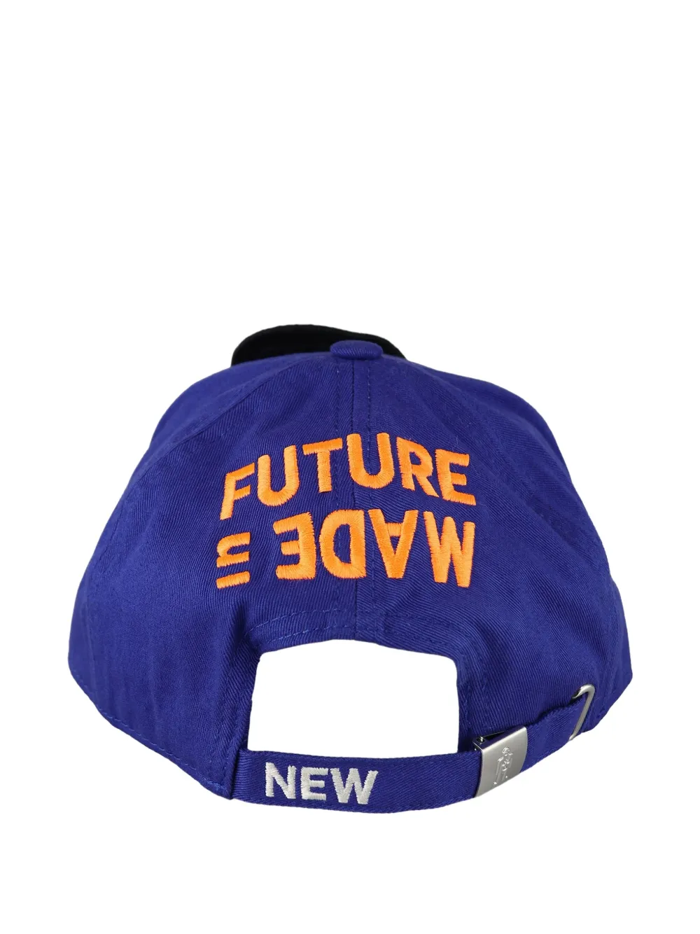 Walter Van Beirendonck We Come In Peace Cap In Blue