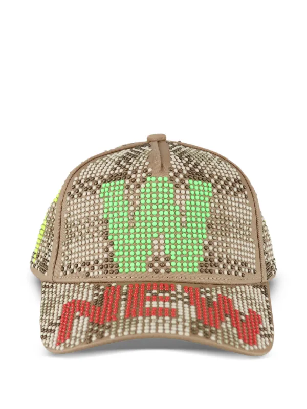 Walter Van Beirendonck New Embellished Cap | Brown | FARFETCH
