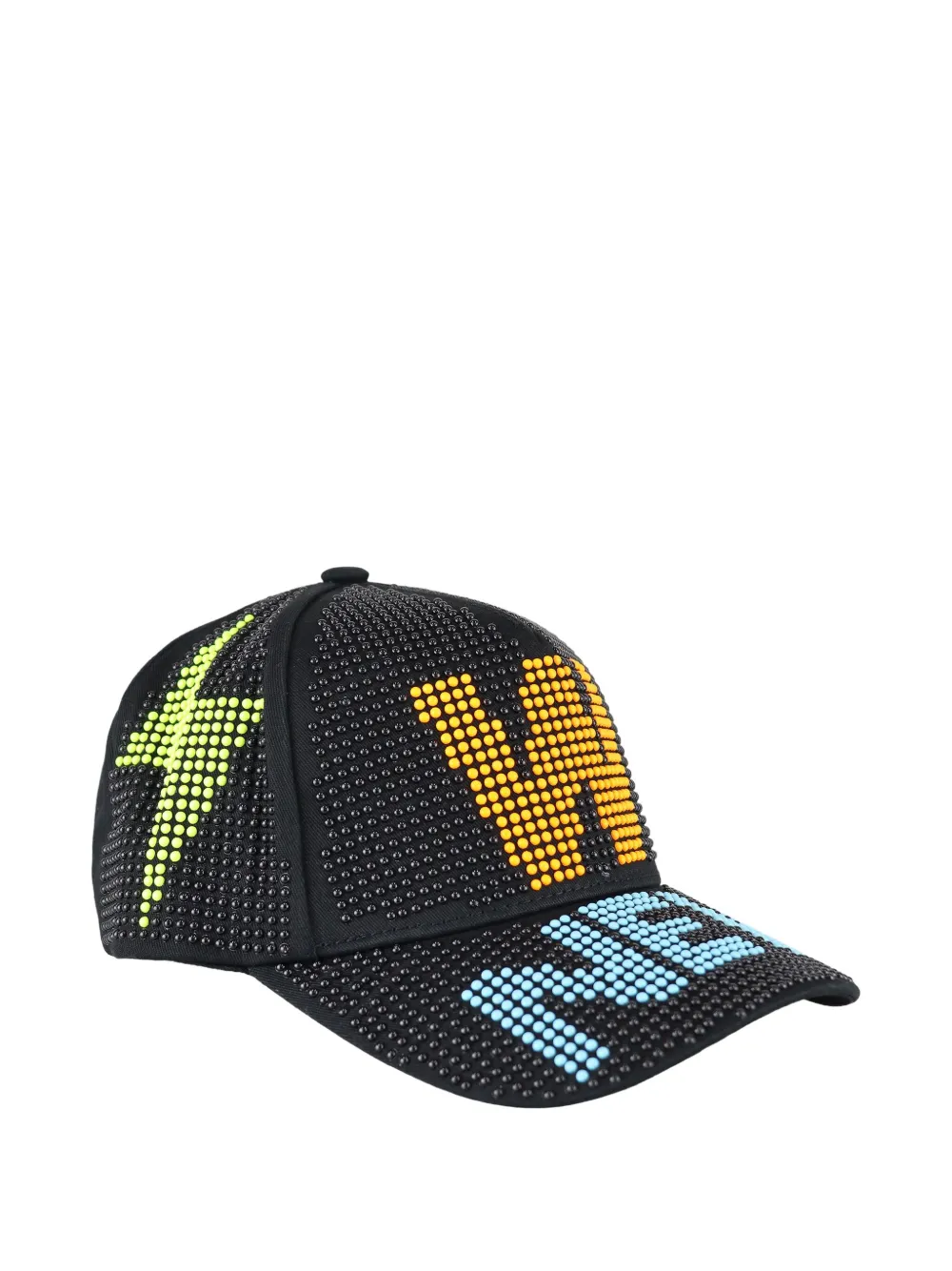 Walter Van Beirendonck New Beaded Cap In Black