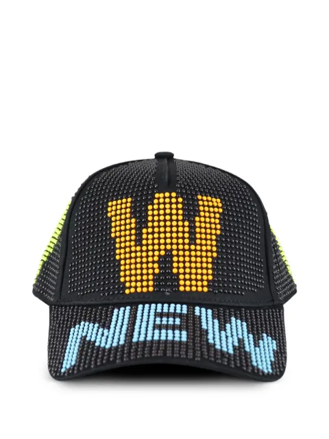 Walter Van Beirendonck New beaded cap