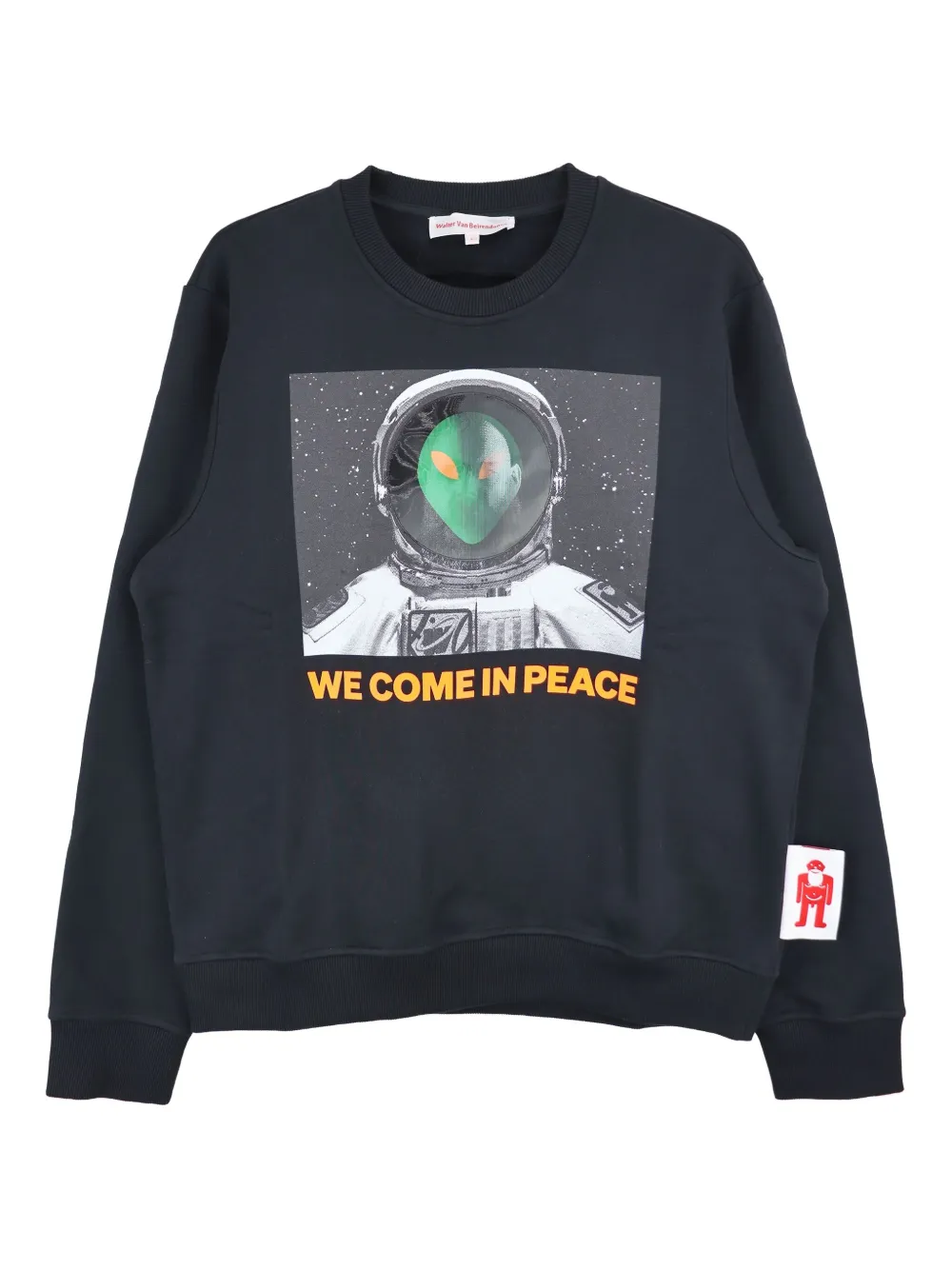 Walter Van Beirendonck W-space sweatshirt | Black | Image 1