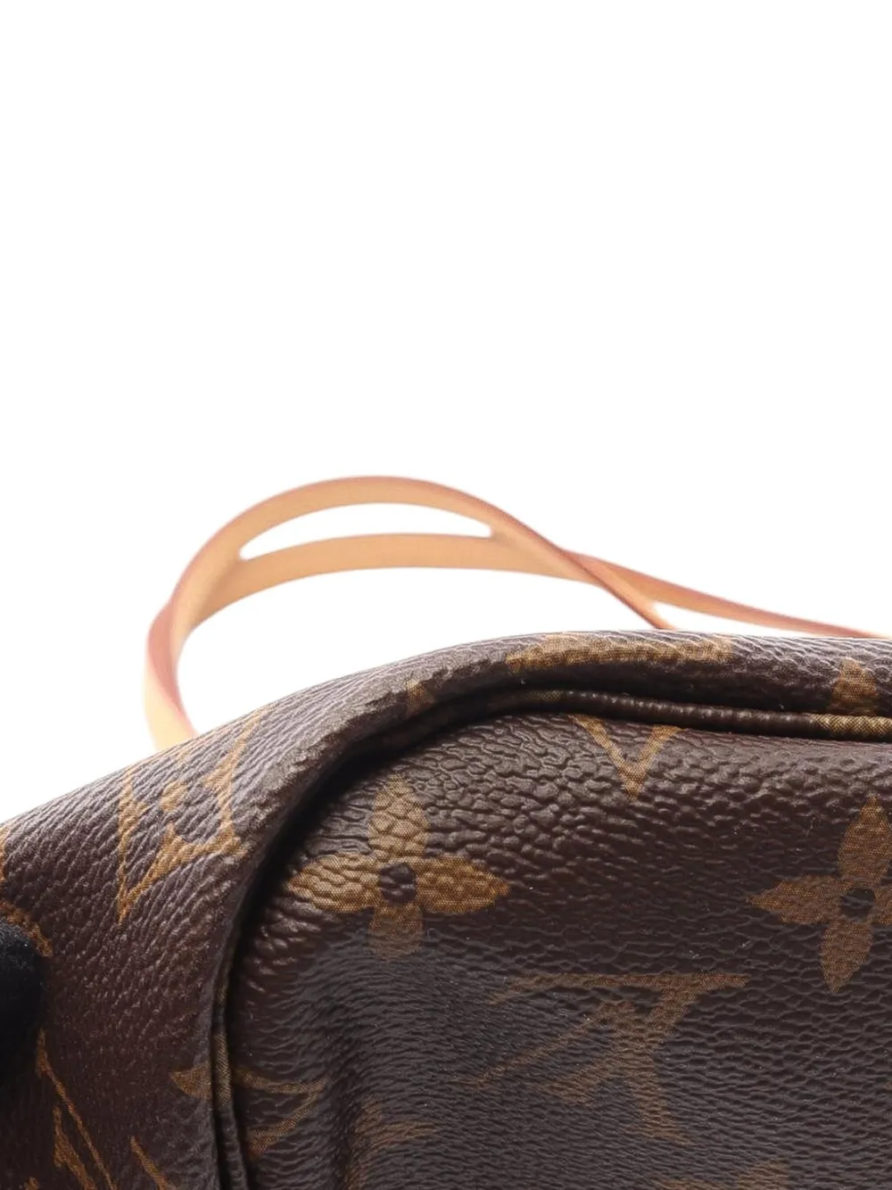 Pre-owned Louis Vuitton 2021-2025 Monogram Neverfull Mm Tote Bag In Brown
