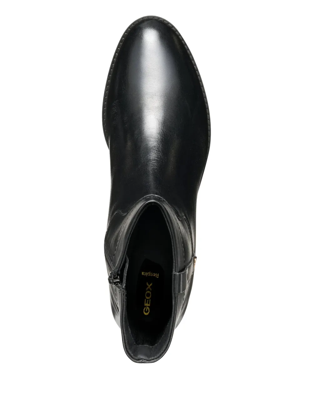 Geox 35mm Felicity Leather Boots In Black