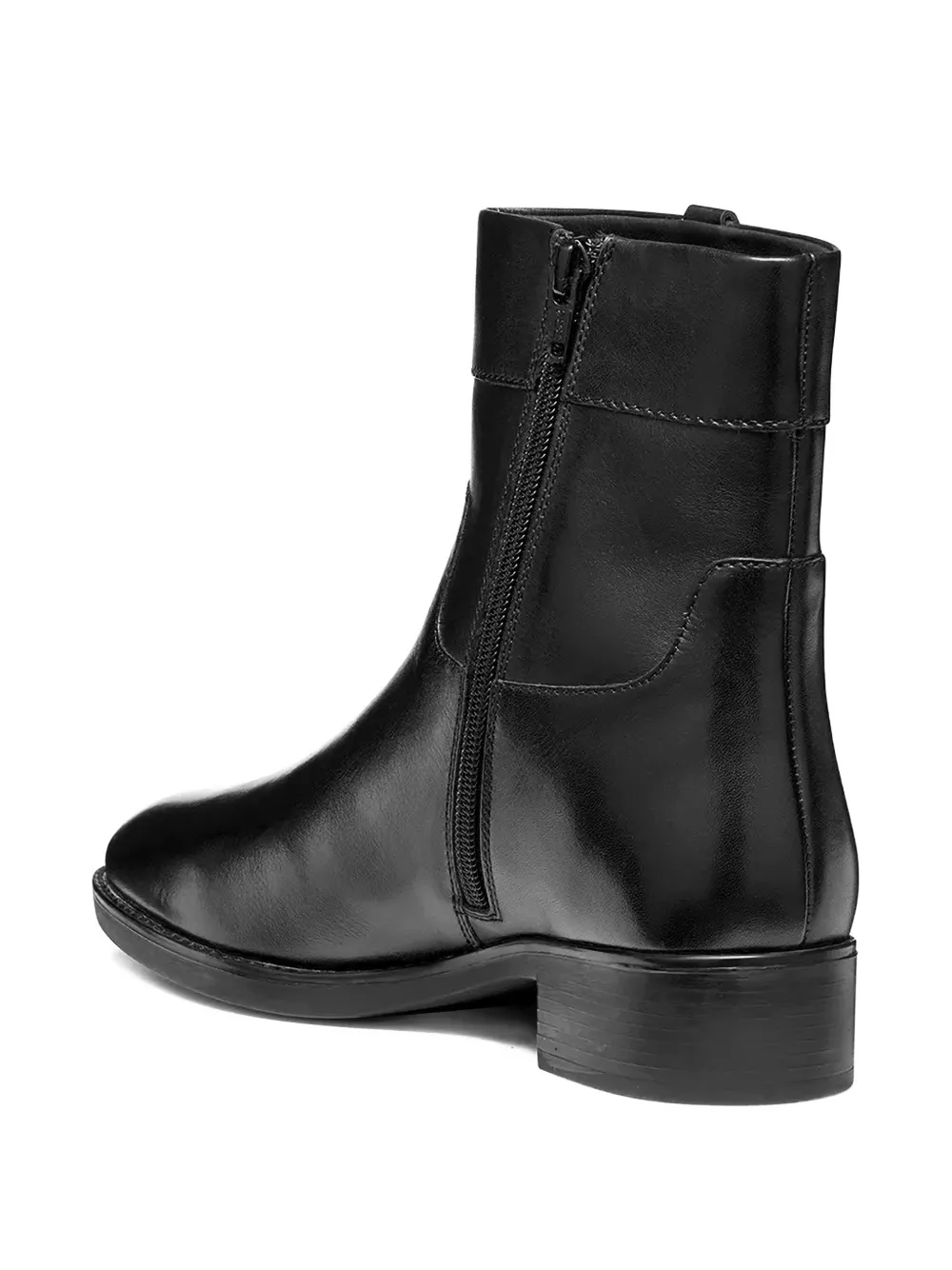 Geox 35mm Felicity Leather Boots In Black