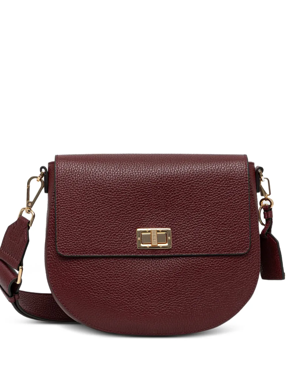 Geox Flavie turn-lock cross body bag - Rosso