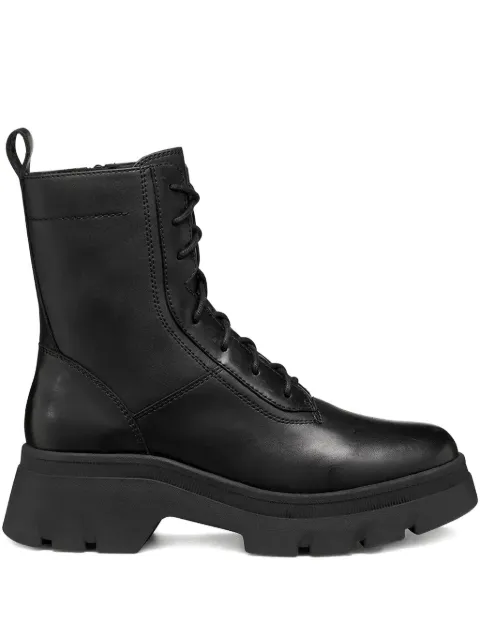 Geox lace-up leather boots