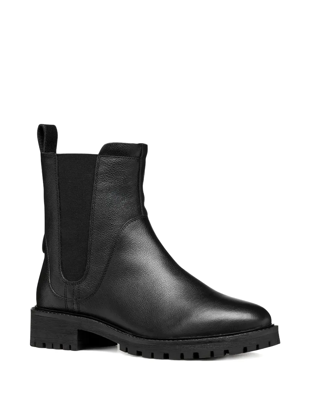 Geox 40mm Hoara Pull-on Chelsea Boots In Black