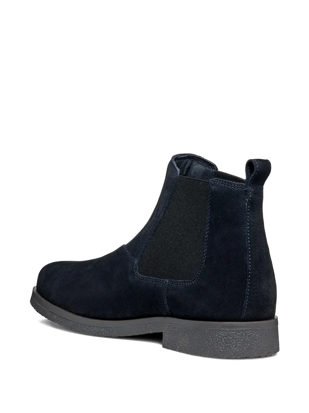 Geox Claudio Suede Pull-tab Boots In Blue