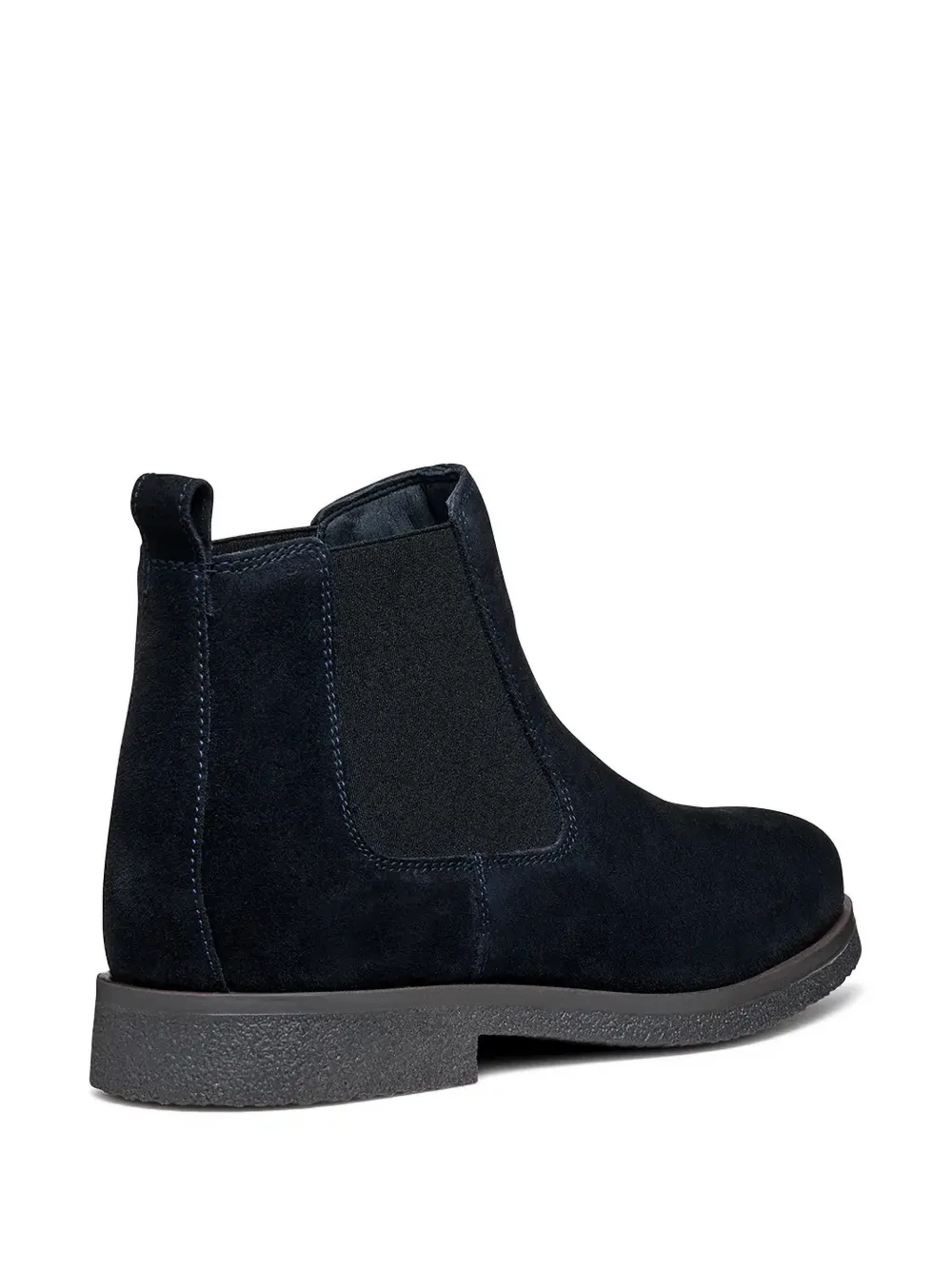 Geox Claudio Suede Pull-tab Boots In Blue