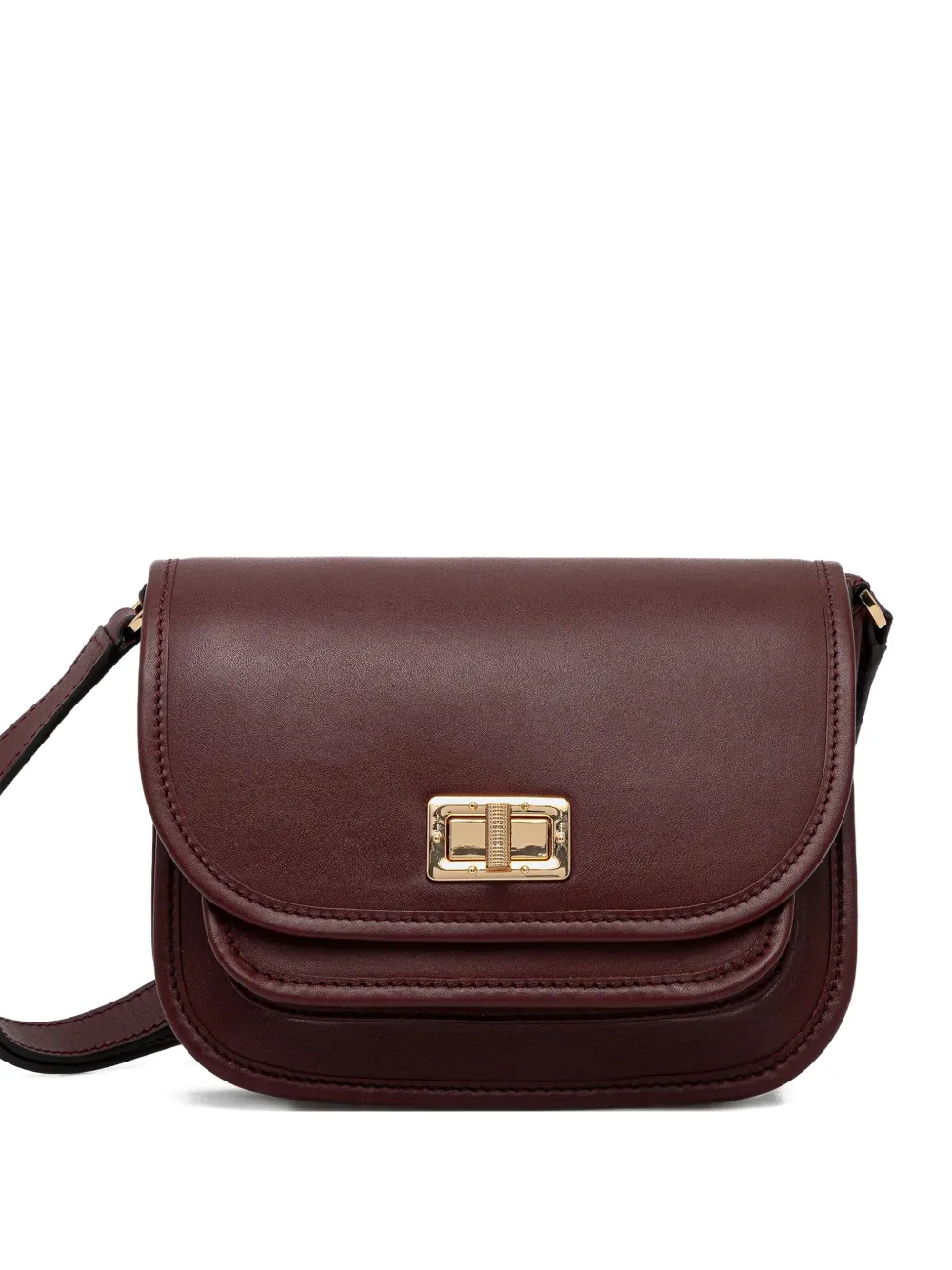 Geox Flavrie flap shoulder bag - Marrone