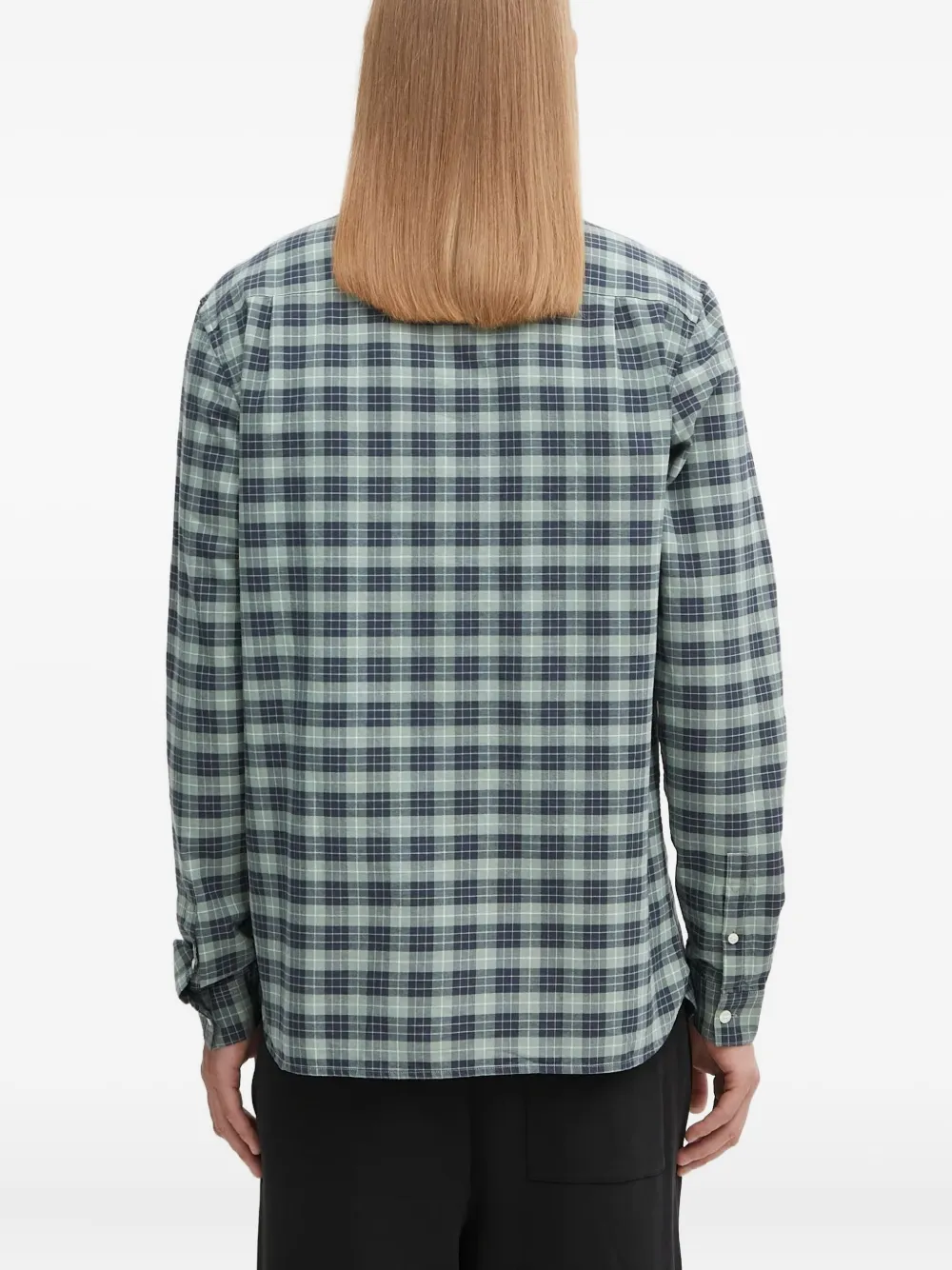 Fred Perry Geruit overhemd Groen