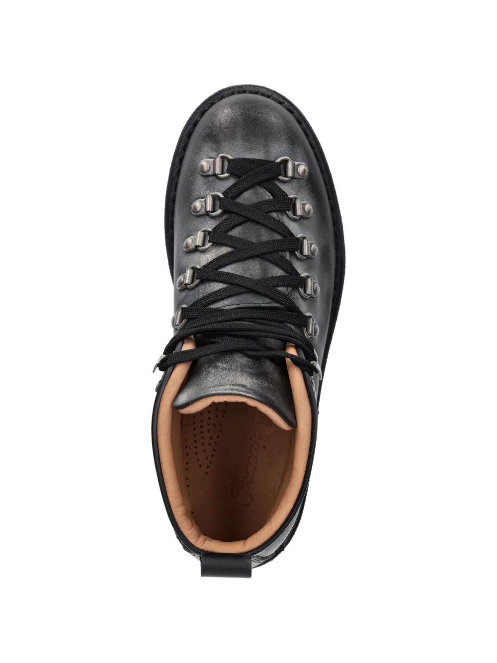 Fracap Magnifico M120 lace-up hiking boots Zwart