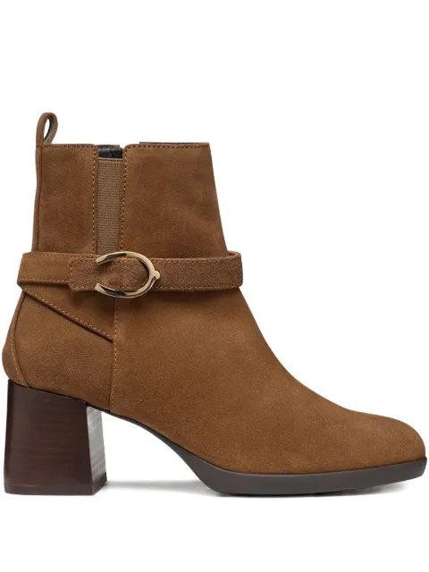 Geox 60mm Walk Pleasure 55 block-heel ankle boots