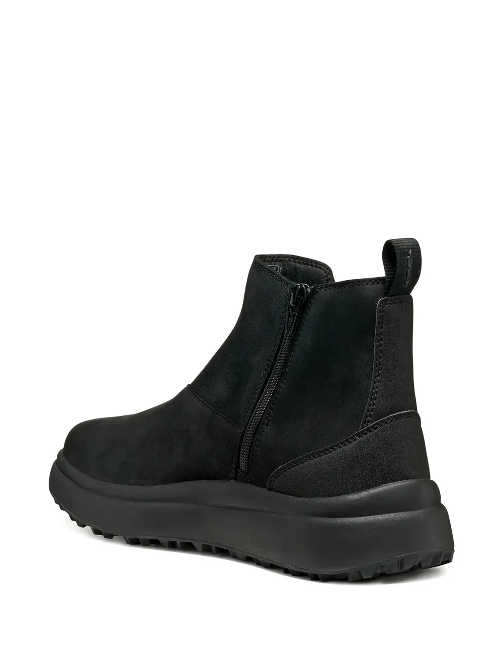 Geox Granito + Grip zip-fastening boots Zwart