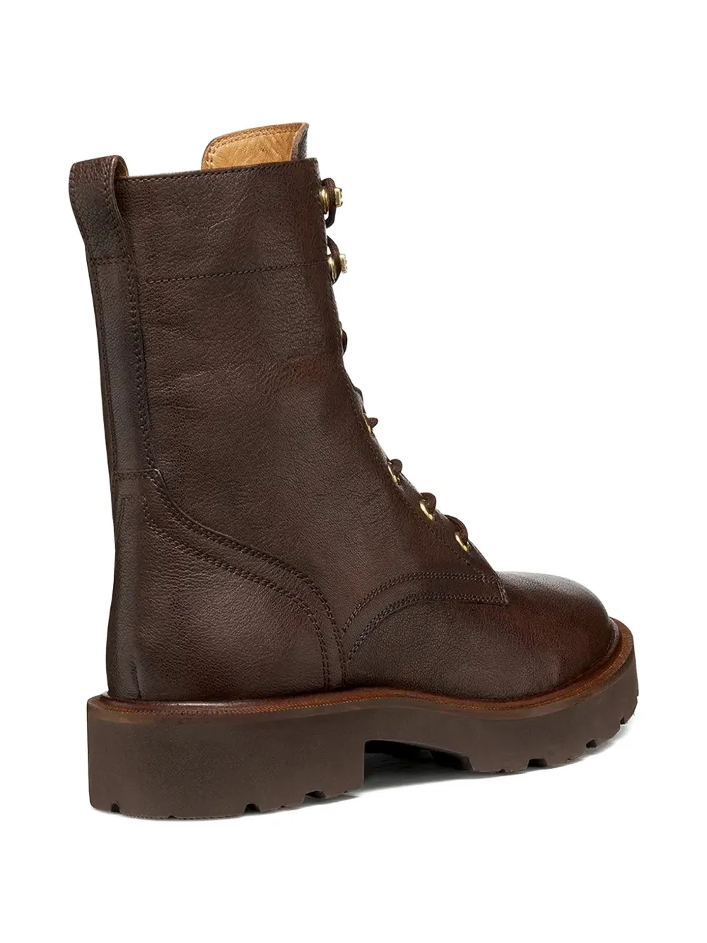 Geox 40mm Norize lace-up fastening boots Bruin