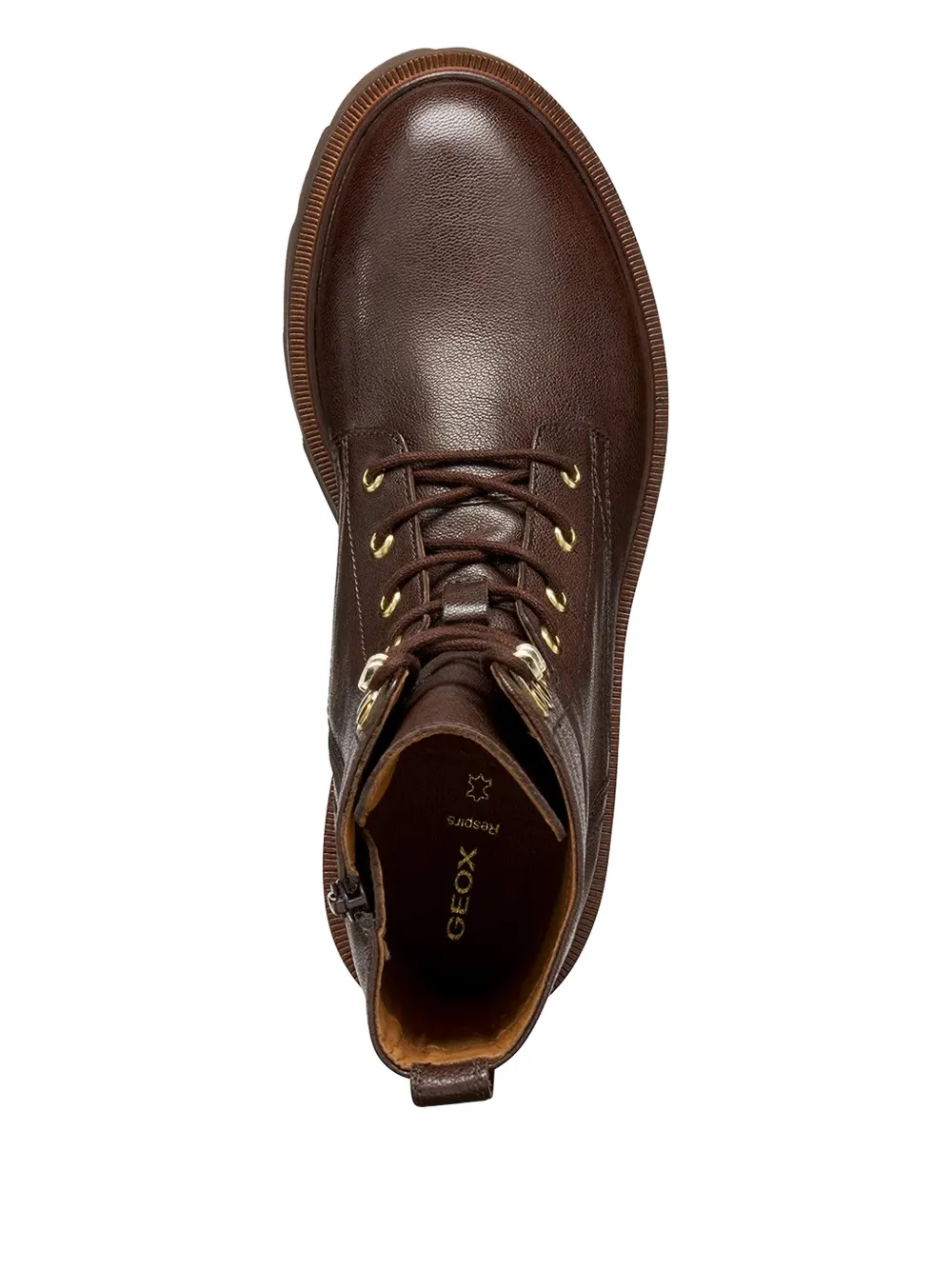 Geox 40mm Norize lace-up fastening boots Bruin