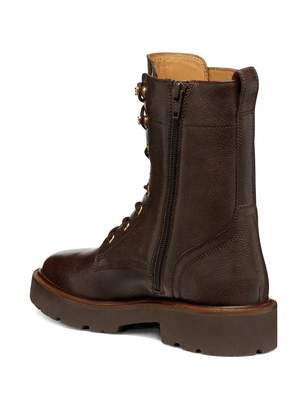 Geox 40mm Norize lace-up fastening boots Bruin